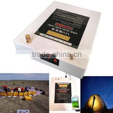 Charge For iPhone Samsung 12V 60A Lihtium Battery With USB Flash in Camping Li ion Recharge Battery