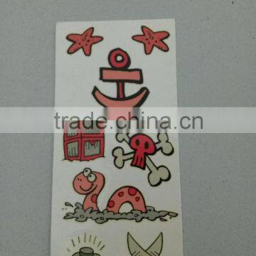 customized waterproof temporary tattoo sticker from China supplier