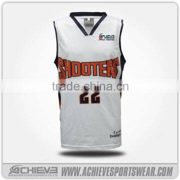 custom printing basketball team jersey