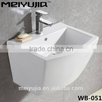 European style wall mounted Square wash basin