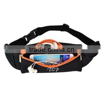 2015 Hot Sale Fitness Hiking Cycling Running Waist Bag Belt Bag for Outdoor Sports