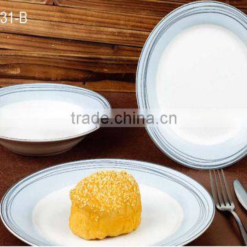Good Quality Super White Porcelain Dinnerware Set for Hotel Daily Use photo-3
