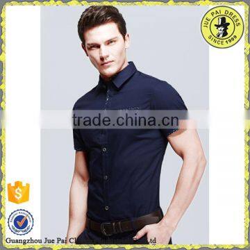 Latest style men's shirt wholesale custom men's shirt short sleeve men shirt                        
                                                                                Supplier's Choice