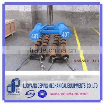 pipeline lifting roller cradle