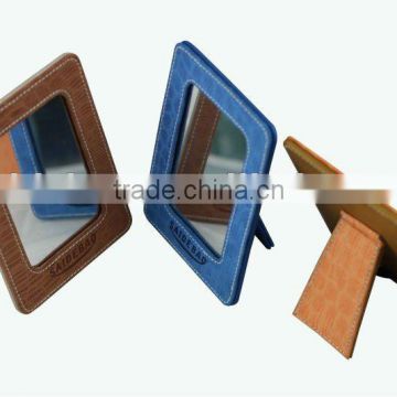 pu leather high quality office desk mirror