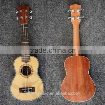 weifang rebon 21 size spruce sapele wood ukulele