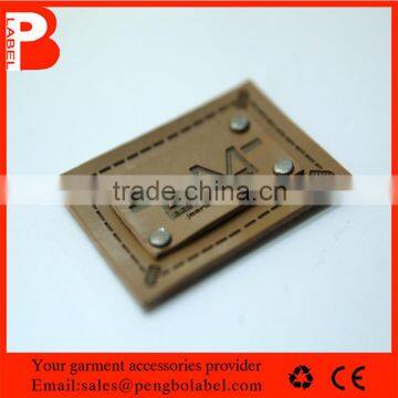 China Supplier Custom Leather Soft Patches for Jackets photo-5