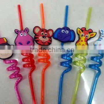 promotional hard plastic drinking straw