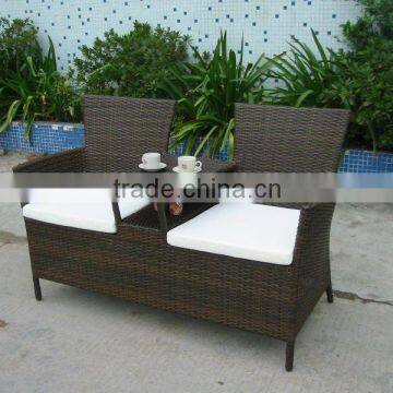 Outdoor furniture double seaters chair