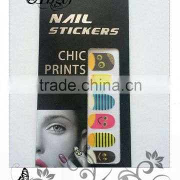 shenzhen Hot sale Fashion Custom Nail Art sticker