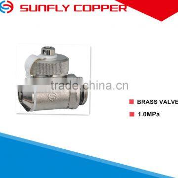 copper nickle-plating air vent valve