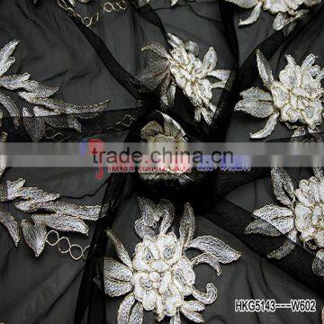 China Supplier Cord Lace Fabric, Special Lace Embroidery Fabric With High Quality photo-2