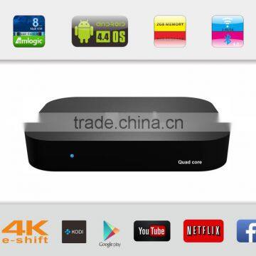 Top selling Dreambox Amlogic S812 android 4.4 support Ultra 4K 30fps HD 1080P movies fullyloaded Kodi& XBMC