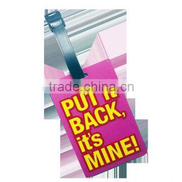 2016 New Arrival Custom Made Pvc Plastic Luggage Tag Strap for Trip photo-3