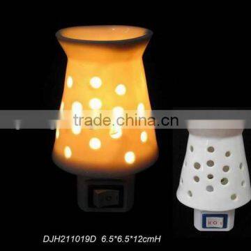 QiHe Plug In Night Light Wax Aroma Warmer