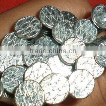 plain shank electro galvanzied twisted nails
