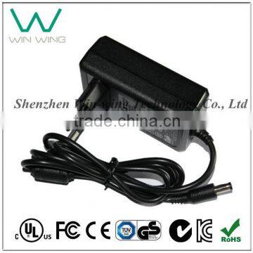 27W 18V 1.5A EU AC DC Power Adapter with CE GS Approved