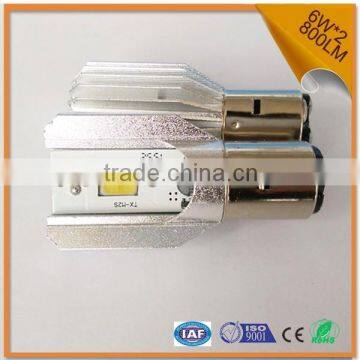 2016 Factory Supply Ba20d 800LM 6W * 2 Led Headlamp Wholesale photo-2