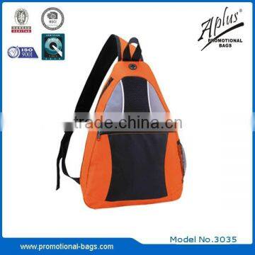 polyester shoulder sling bag for young boy