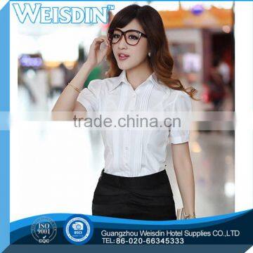 Hot Sale Modal Fabric Colorful Plaid Shirt Womens Chiffon Suit photo-4