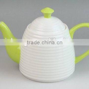 China Supplier Ceramic Tea Pot, White Ceramic Coffee Pot photo-3