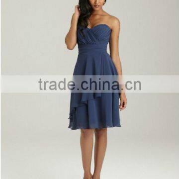 New Arriva Sweetheart Neckline Multi-Layered Chiffon Bridesmaid Dresses(BDAL-4002)