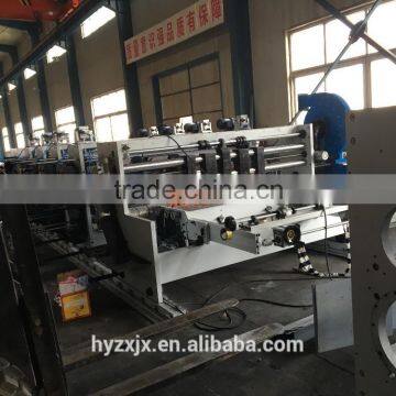 High Speed Automatic Carton Box Flexo Printer Slotter Die Cutter Machine photo-5