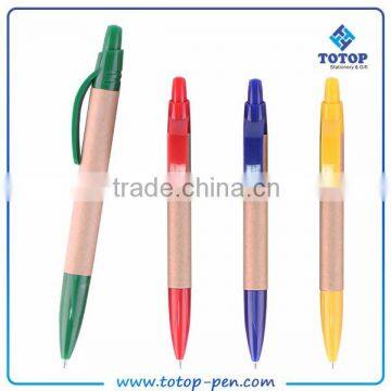 Full OEM experience factory Promotional Logo Customized eco ballpoint pens