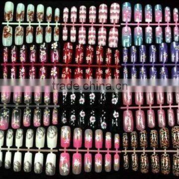 144Pcs Pre-Design False Nail Tip 12 Style