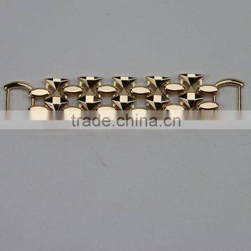 Zinc alloy metal belt buckle for garment, metal chain buckle for bag and shoe