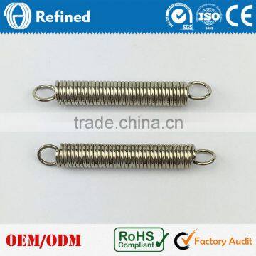 Hot Sale Flat Wire Extension Spring With Hook, Foshan Spring factory