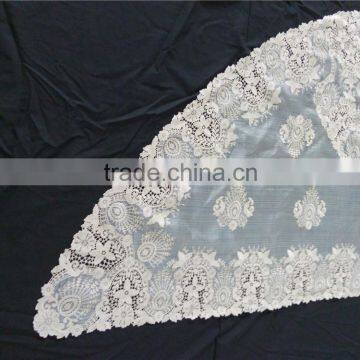European Noble Classic Style Real Silk Lace Mantilla Big Size 160cm*80cm photo-3