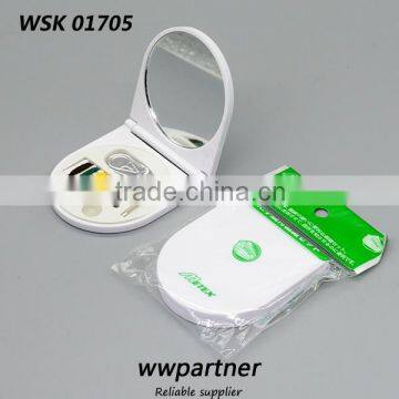 Hotel Cosmetic Mirror With Sewing Kit