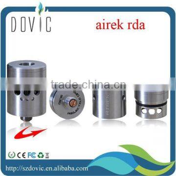 2015 tobeco ecig newest rebuildable atomizer airek rda 1:1 clone airek atomizer airek rda