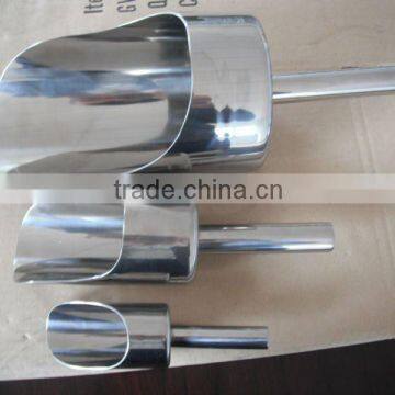 high quality stainless steel ice scoop,bar ice scoop,metal ice scoop