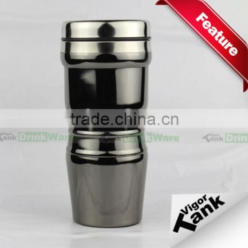 Double Walled Customized Stainless Steel Mug Coffee Cup