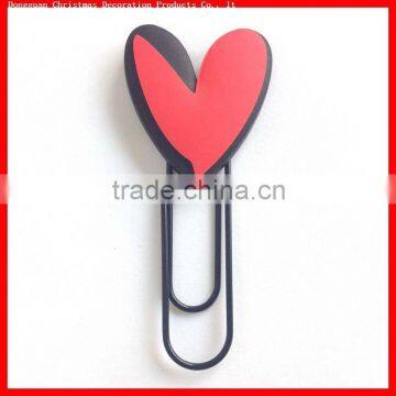 hot sale fuuny heart shaped paper clip