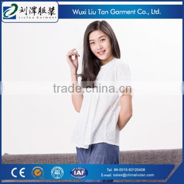 white dot clip fabric transparent sleepwear for women