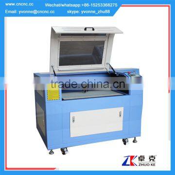 hot sale leather paper laser cutting machine with Leetro 6525 control card ZK-9060-130W