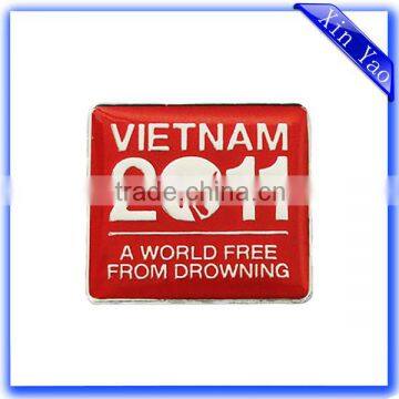 Wholesale Black Nickel Free Plating Bronze Embossed Badge photo-4