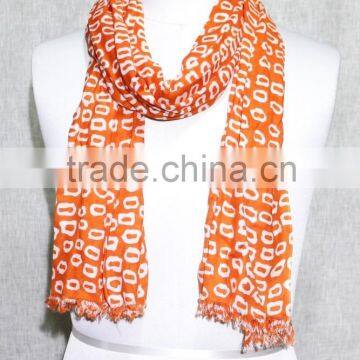 hand Printed cotton scarves Indian scarves shawls