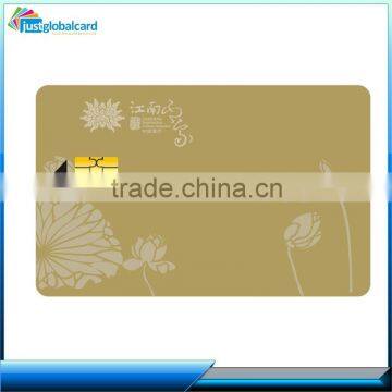 SLE4442 memory size as 256k rfid chip Plastic card