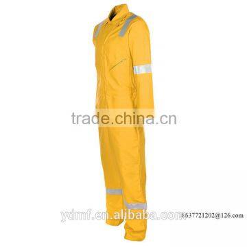 100%Cotton Coverall With Hi-vis Reflective tape safety clothing workwear