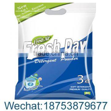 Fresh day detergent powder