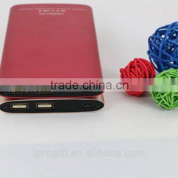 2016 New Arrival Metal Emergency Mobile Power Bank 10000mah for Smart Cell Phones photo-2