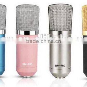 Large diaphragm professional microphone,Laptop computer recording microphone,Karaoke sing computer microphone