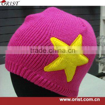 Colorful Hip Hop Beanies Knitted Beanie with custom logo welcome