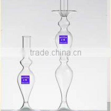 2014 Fashion design glass cadle holder wholesale