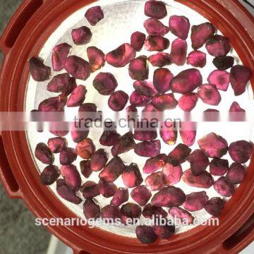 5mm+ Natural Indian Garnet Rough