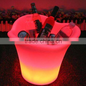 35cm High LED Bar Furniture Colorful Plastic Waterproof Ice Bucket photo-4